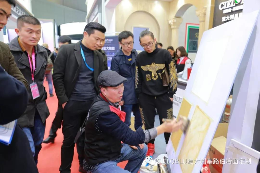 上海建博會(huì)首日,意大利基路伯（cieloblu）閃耀上海虹橋國家會(huì)展中心！(圖3)
