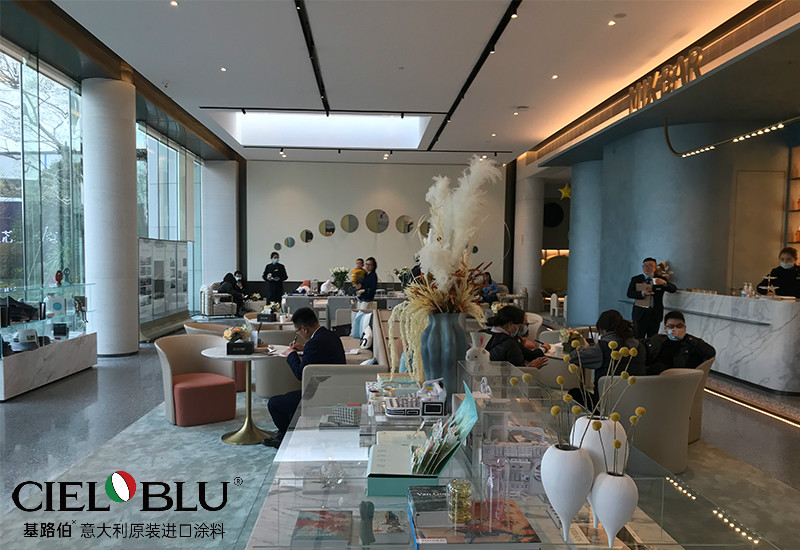 錦繡時(shí)光，優(yōu)雅和鳴 | CIELOBLU基路伯藝術(shù)涂料750㎡實(shí)景案例品鑒(圖6)