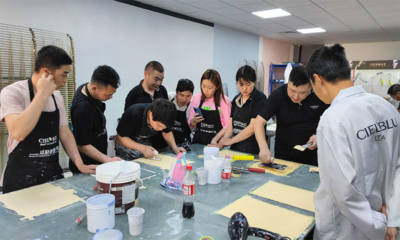 基路伯藝術(shù)涂料專業(yè)賦能終端，打造精兵強(qiáng)將 (圖5)